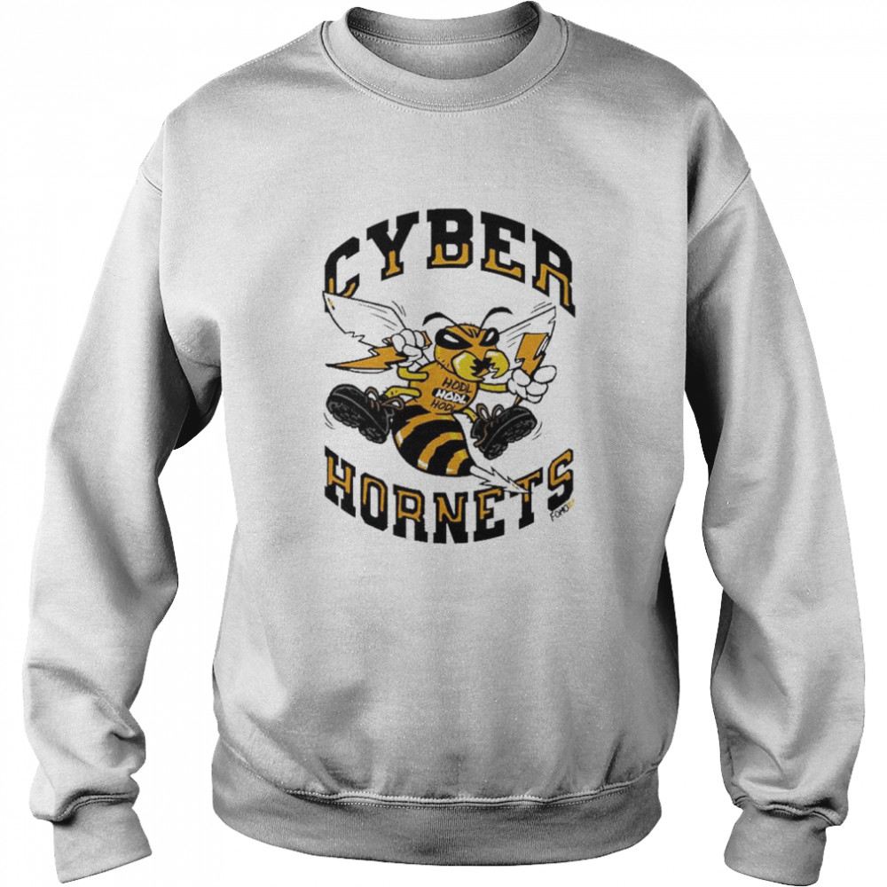 Cyber Hornets Bitcoin shirt Unisex Sweatshirt