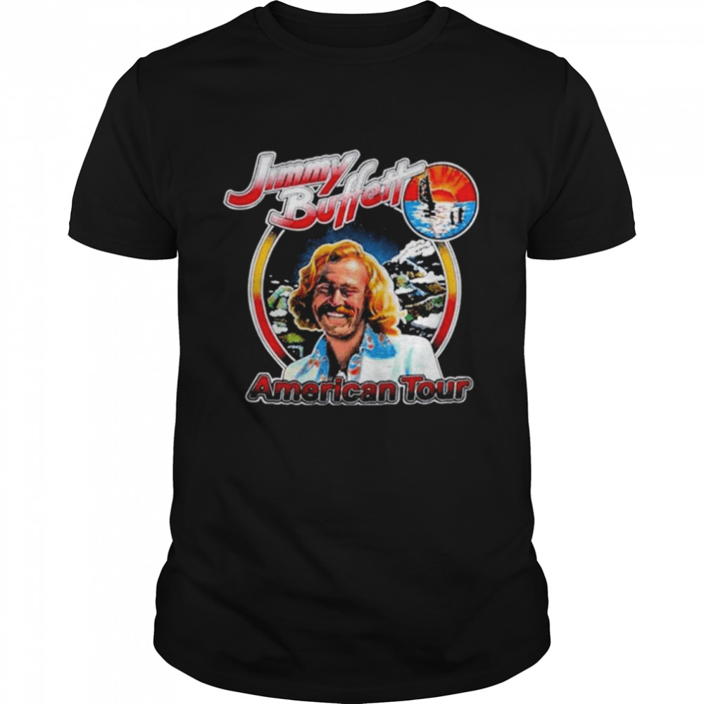 Dave portnoy jimmy buffett 1979 volcano American tour shirt Classic Men's T-shirt