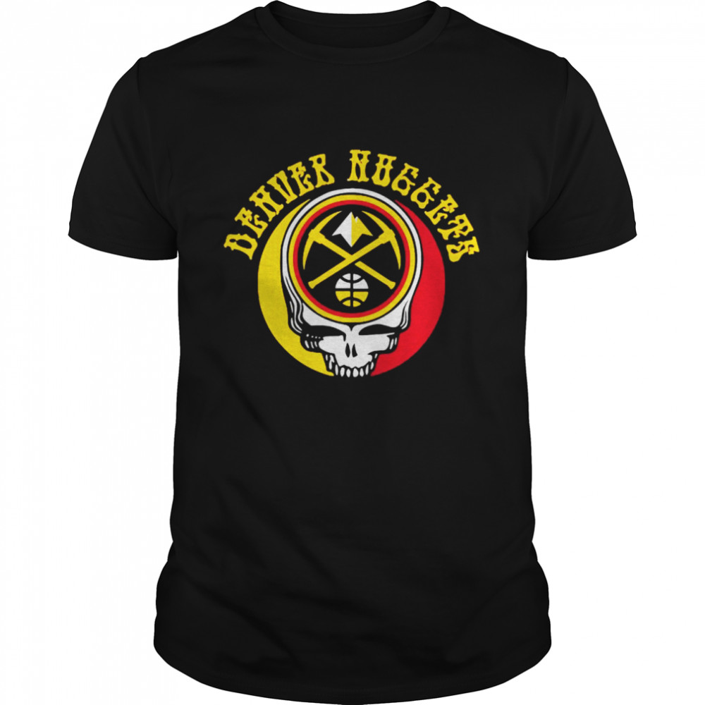 Denver Nuggets Grateful Dead Steal Your Face shirt Classic Men's T-shirt