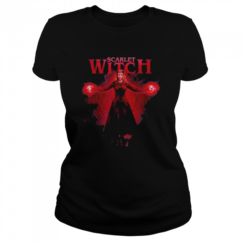 Doctor strange in the multiverse of madness scarlet shirt Classic Women's T-shirt
