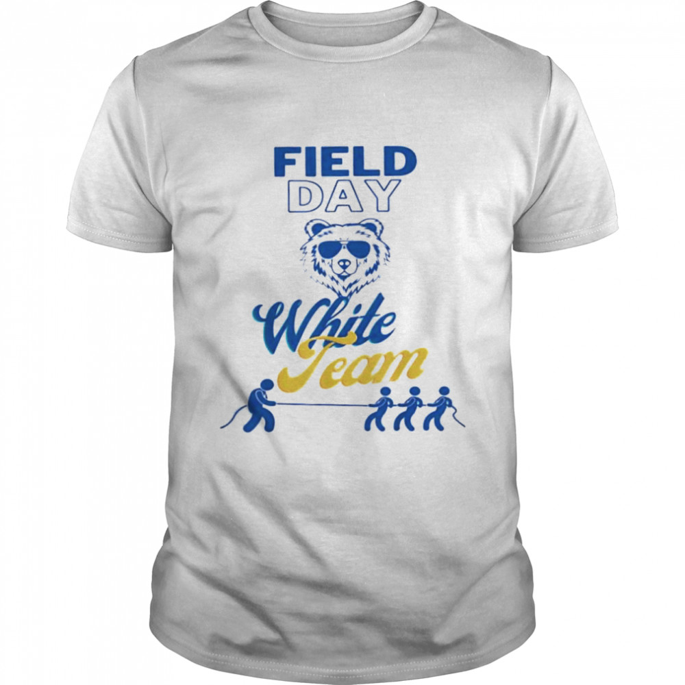 Field day white team fan gear bear mascot inspired shirt Classic Men's T-shirt