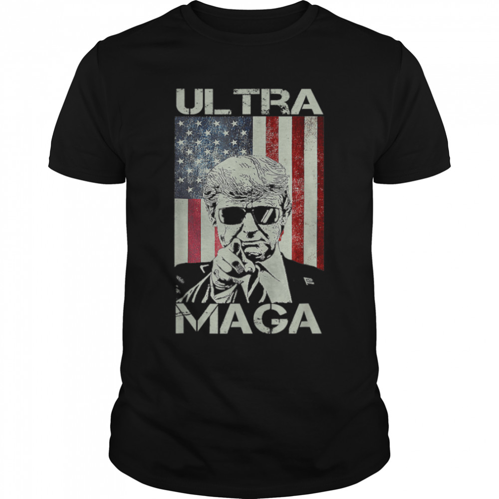 Funny Anti Joe Biden Vintage Ultra Maga T- B0B187MYXB Classic Men's T-shirt