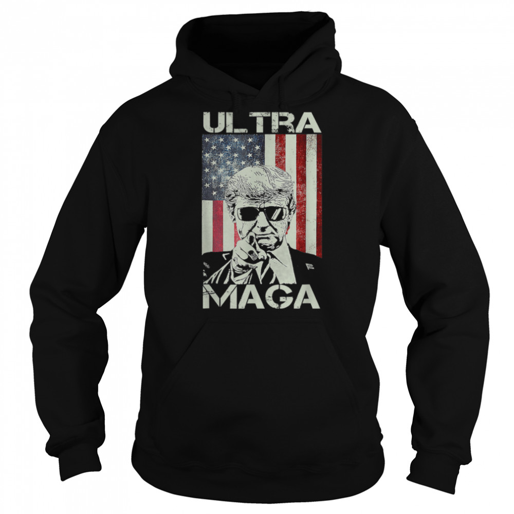 Funny Anti Joe Biden Vintage Ultra Maga T- B0B187MYXB Unisex Hoodie