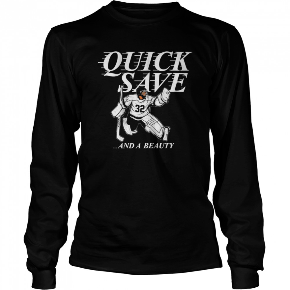 Jonathan Quick Save shirt Long Sleeved T-shirt