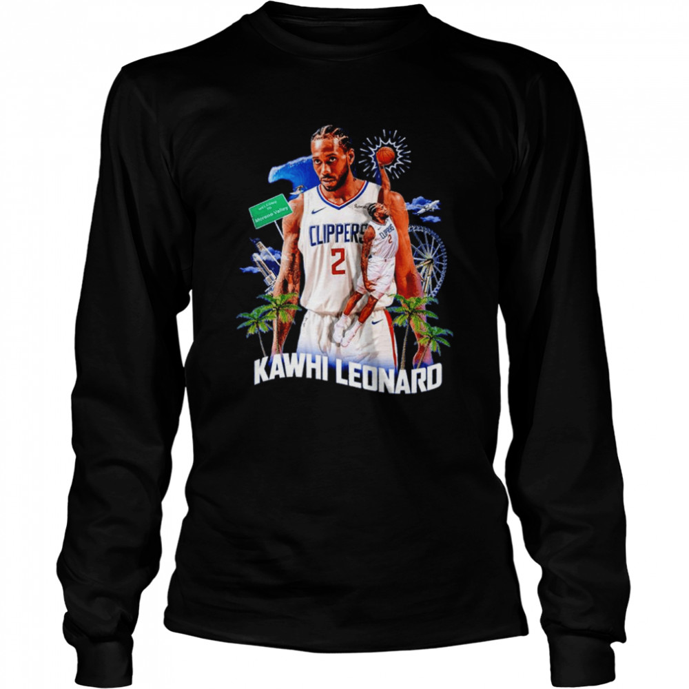 LA Clippers Kawhi Leonard shirt Long Sleeved T-shirt