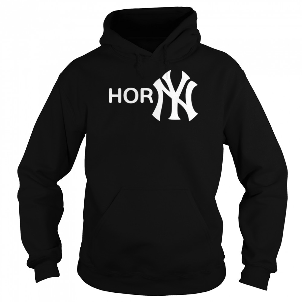 new York Yankees horny shirt Unisex Hoodie