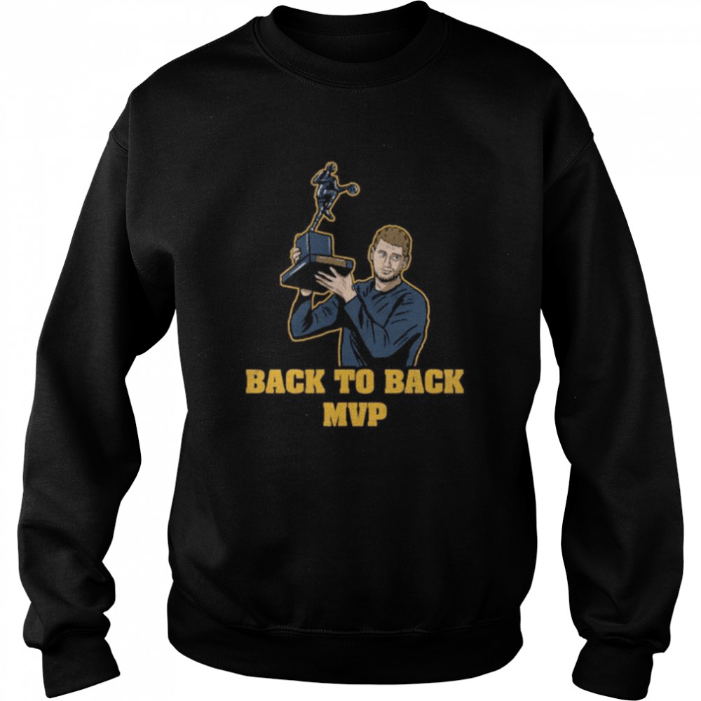 NJ MVP back to back MVP shirt Unisex Sweatshirt