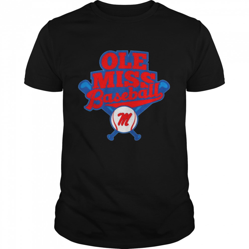 Ole Miss Rebels baseball shirt Classic Men's T-shirt