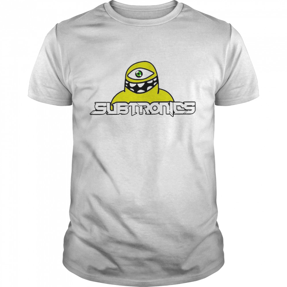 Subtronics sticker logo T-shirt Classic Men's T-shirt