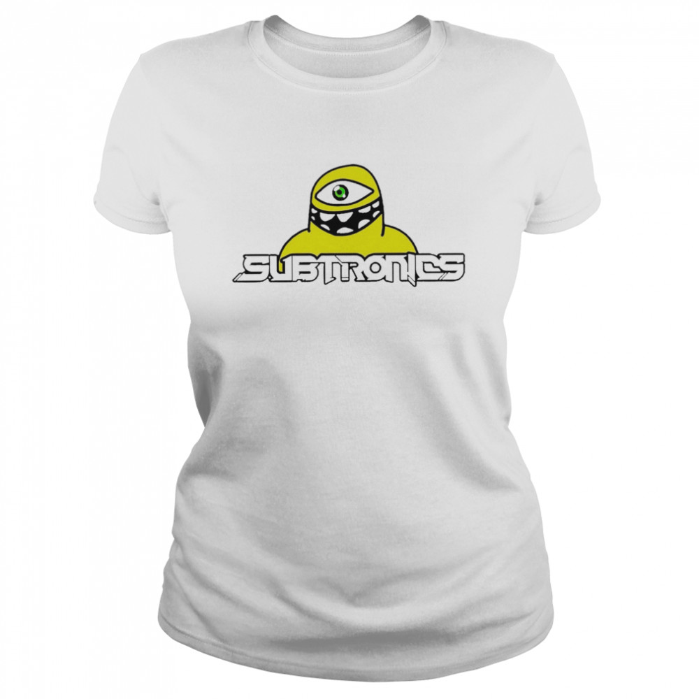 Subtronics sticker logo T-shirt Classic Women's T-shirt
