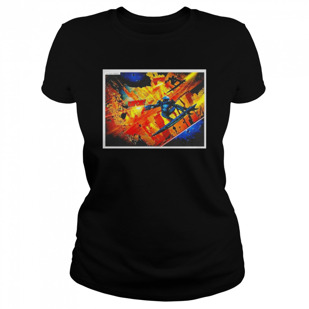 The Sulfur Surfers Comic Fantastic Four  Classic Women's T-shirt