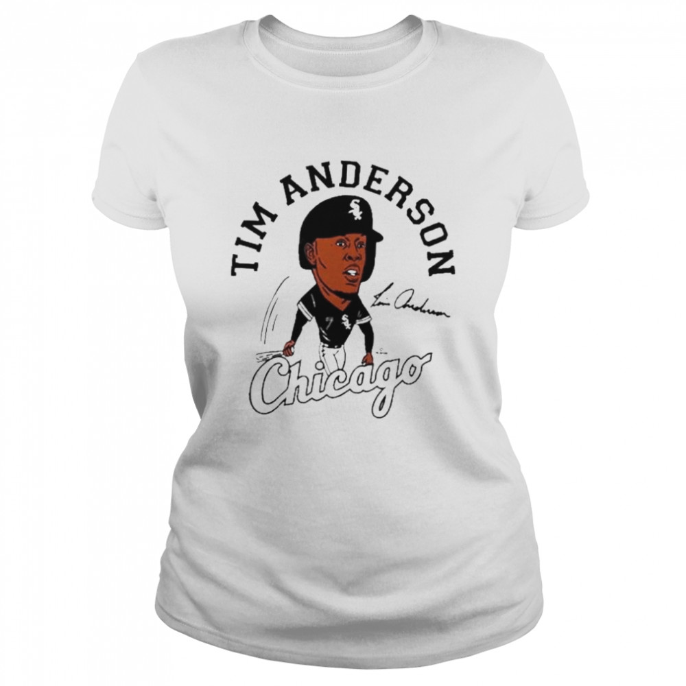 Tim anderson chicago white sox caricature shirt Classic Women's T-shirt
