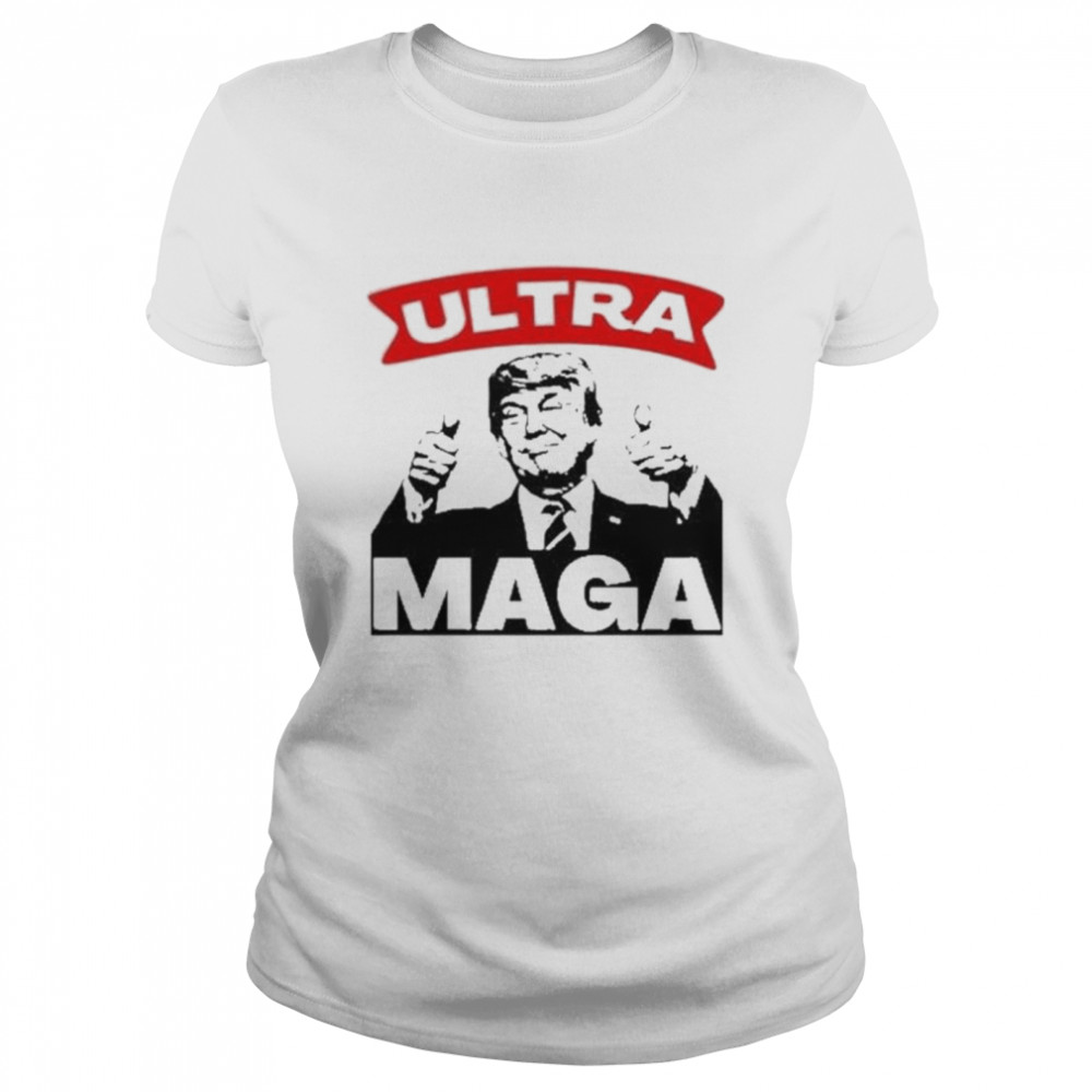 Ultra Maga Donald Trump Biden Sarcastic T- Classic Women's T-shirt