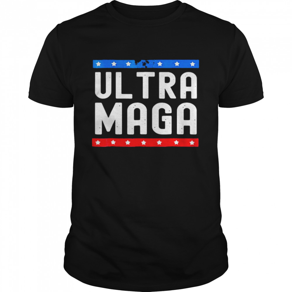 Ultra maga Donald Trump joe biden republican america shirt Classic Men's T-shirt