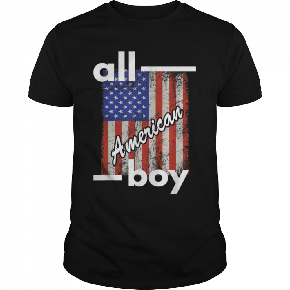 4th July America Independence Day Mens & Boys Patriot USA T-Shirt B0B19T4MLB