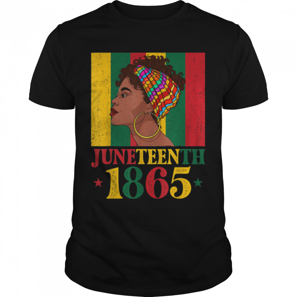 Juneteenth Is My Independence Day Black Women Black Pride T-Shirt B0B19PKCWY