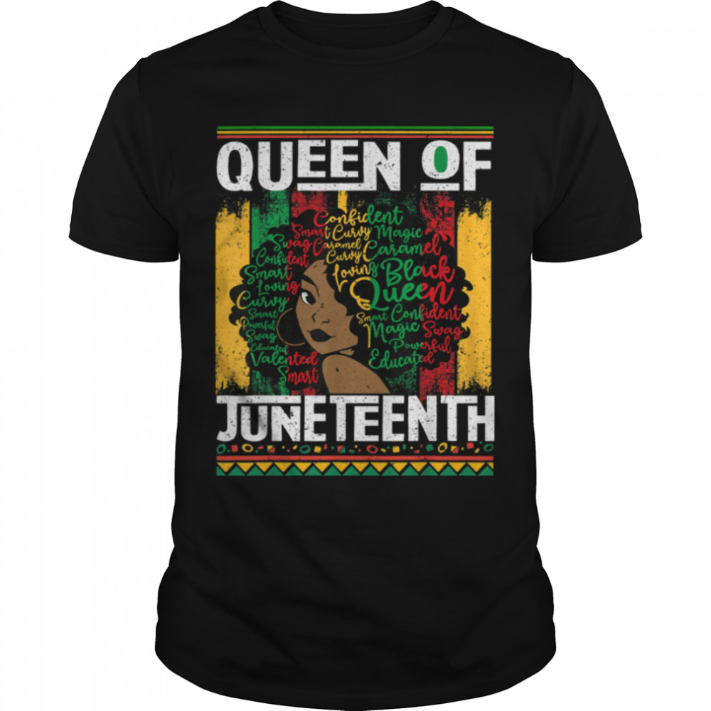 Juneteenth Is My Independence Day Black Women Black Pride T-Shirt B0B19Tvqrb