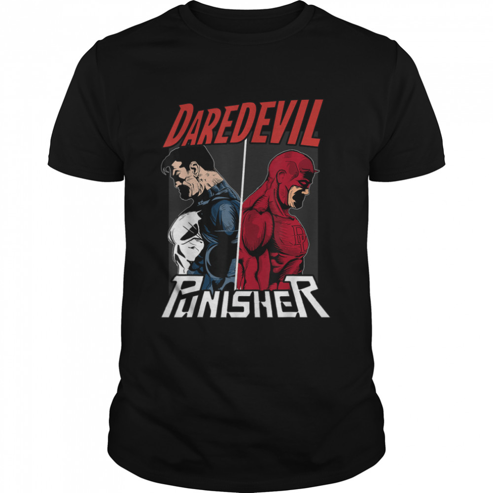 Marvel Daredevil The Punisher Only One Way Graphic T-Shirt