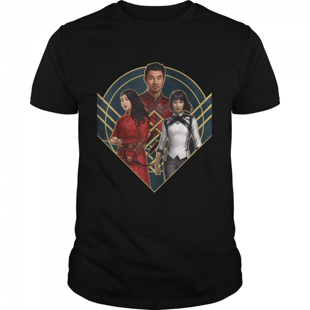 Marvel Shang-Chi and the Legend of the Ten Rings Characters T-Shirt