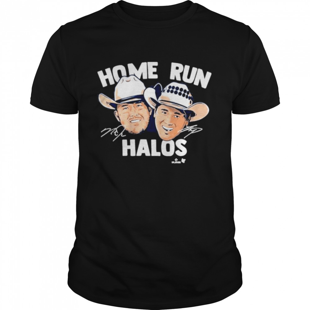 Mike trout and shoheI ohtanI home run halos shirt Classic Men's T-shirt