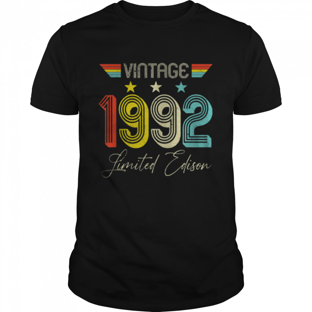 30 Years Old Vintage 1982 40th Birthday Gift Limited Edition T-shirt