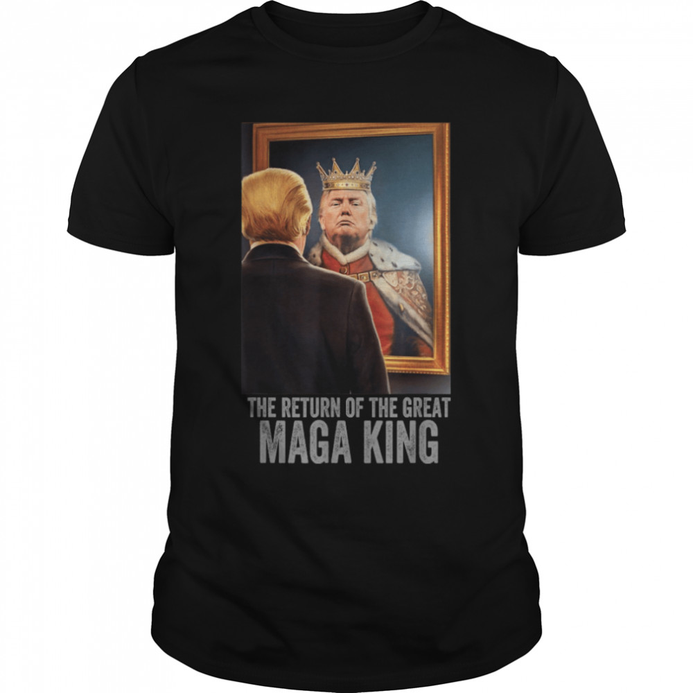 Anti Joe Biden Ultra Maga The Return Of The Great Maga King T- B0B1BR6DXP Classic Men's T-shirt