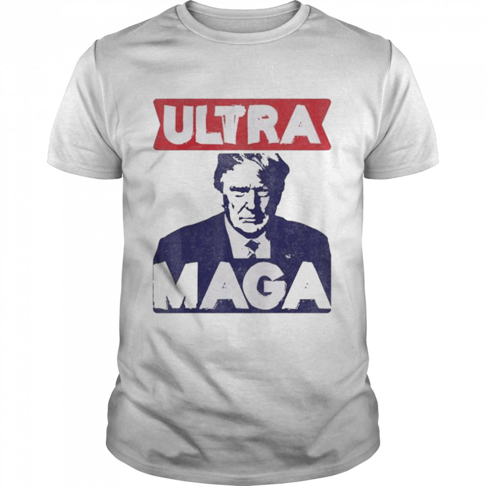 Donald Trump ultra maga Trump 2024 antI Biden shirt Classic Men's T-shirt