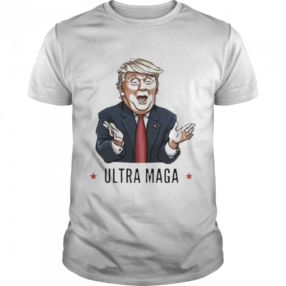 President Trump meme Ultra Maga shirt Classic Men's T-shirt