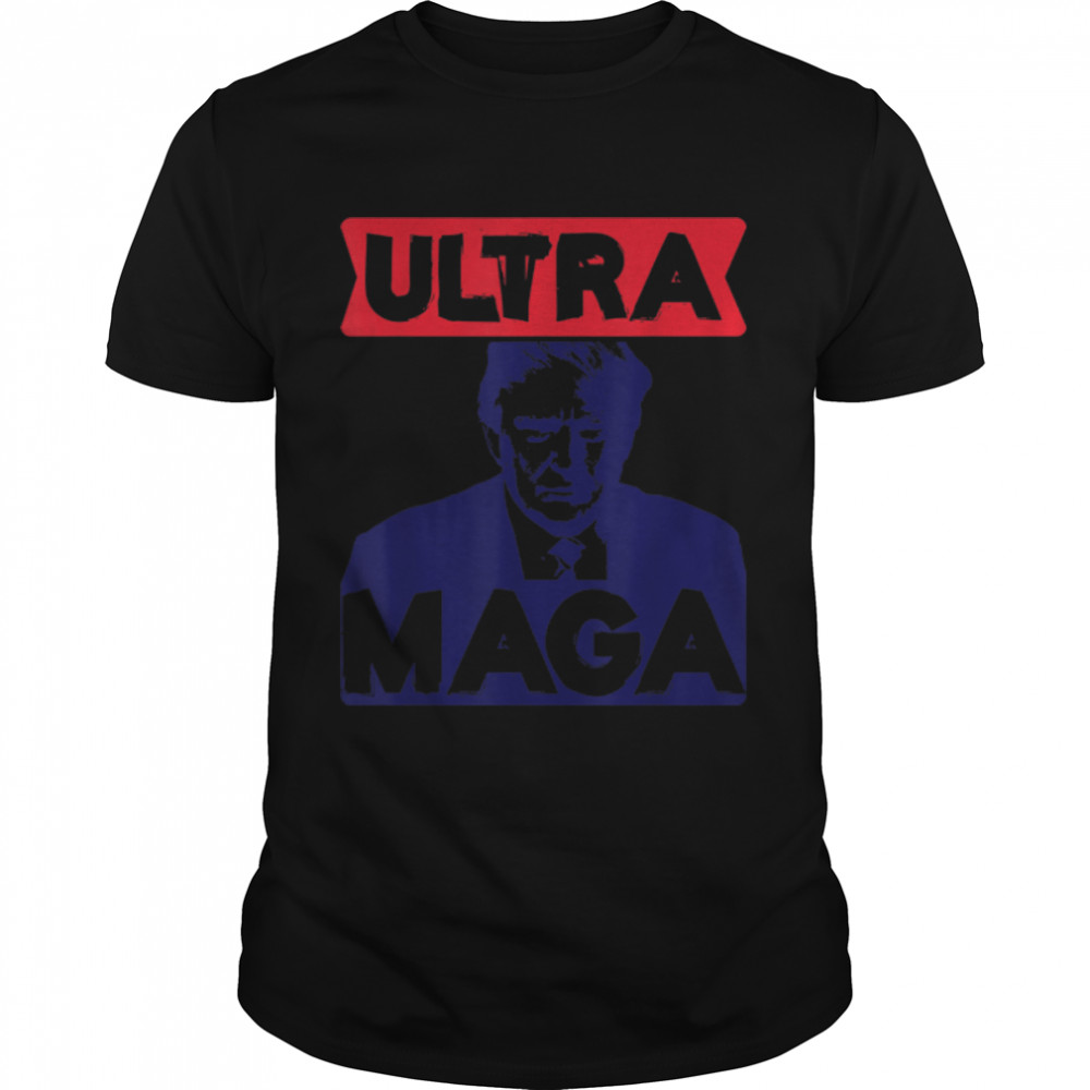 Proud Ultra Maga , Donald Trump Maga Ultra T- B0B1BQ3RHC Classic Men's T-shirt