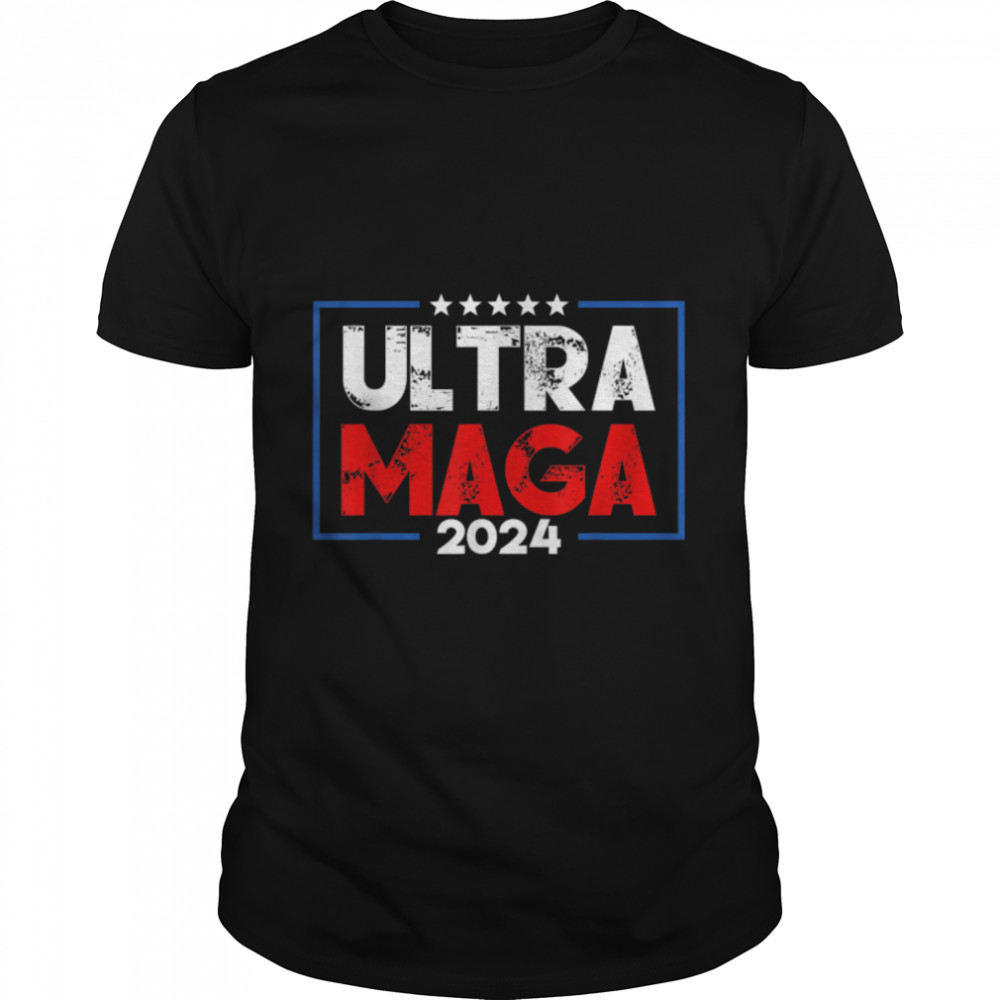 Proud Ultra Maga , Donald Trump Maga Ultra T- B0B1BT3KKJ Classic Men's T-shirt