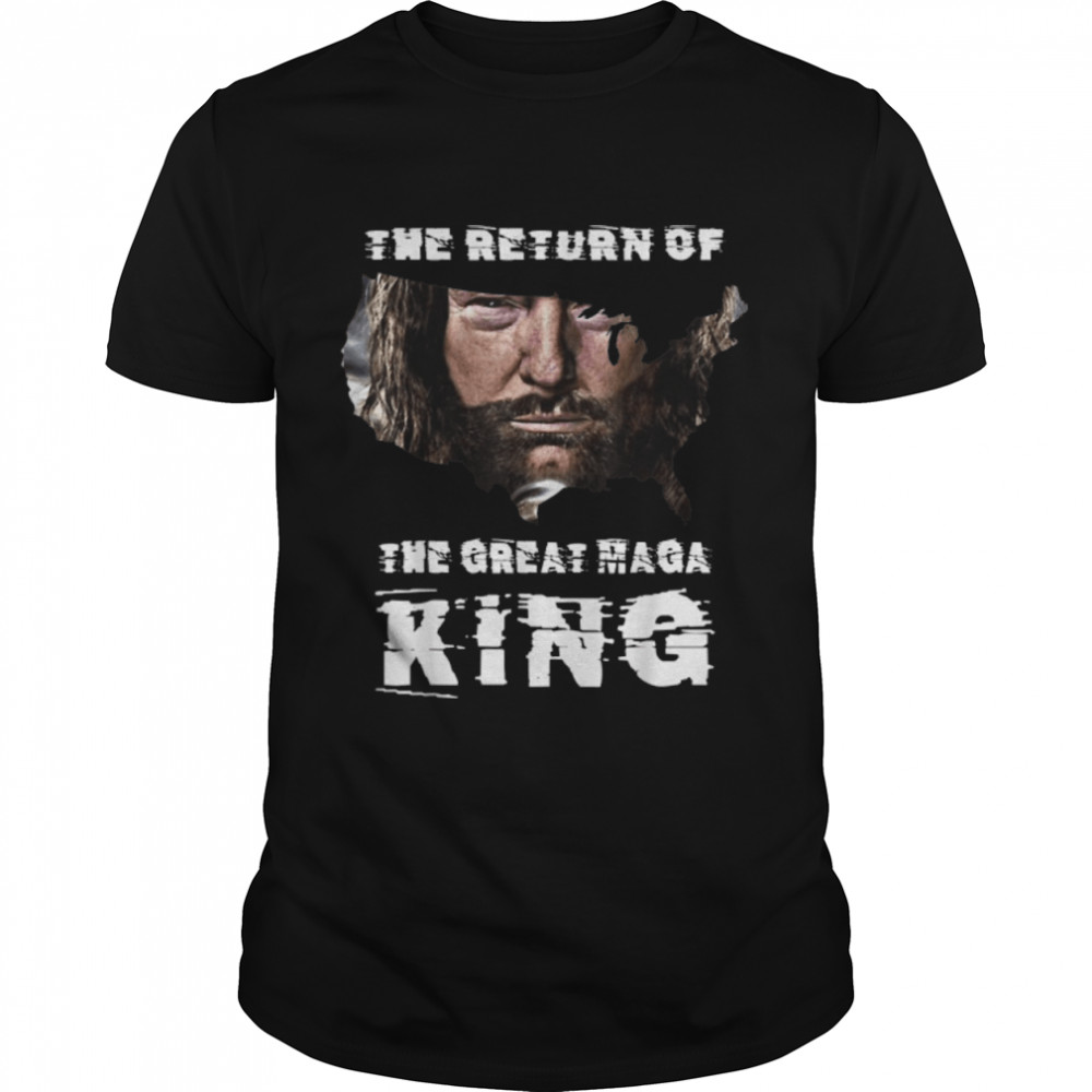 The Great Maga King Funny Trump Ultra Maga King Great Gifts T-Shirt B0B1DTFSJM