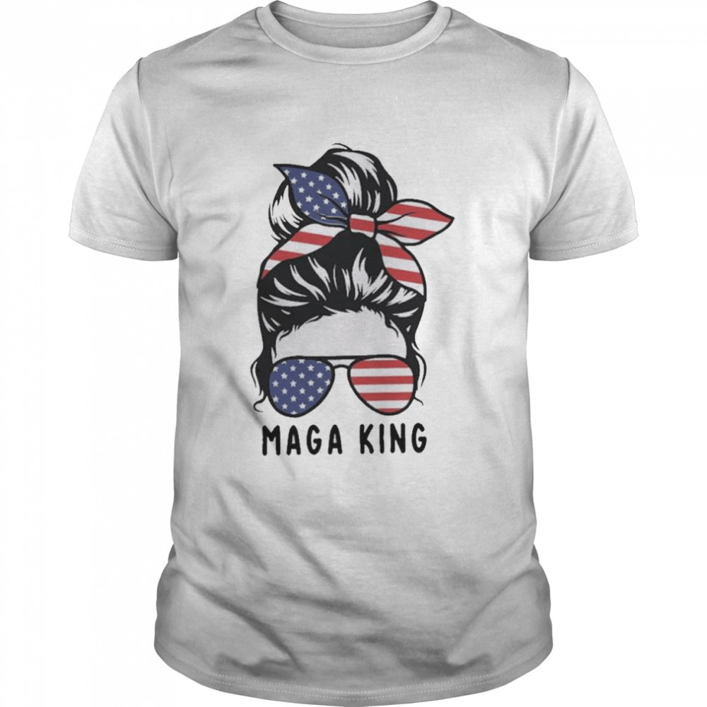 Ultra maga messi bun maga king president Donald Trump shirt Classic Men's T-shirt
