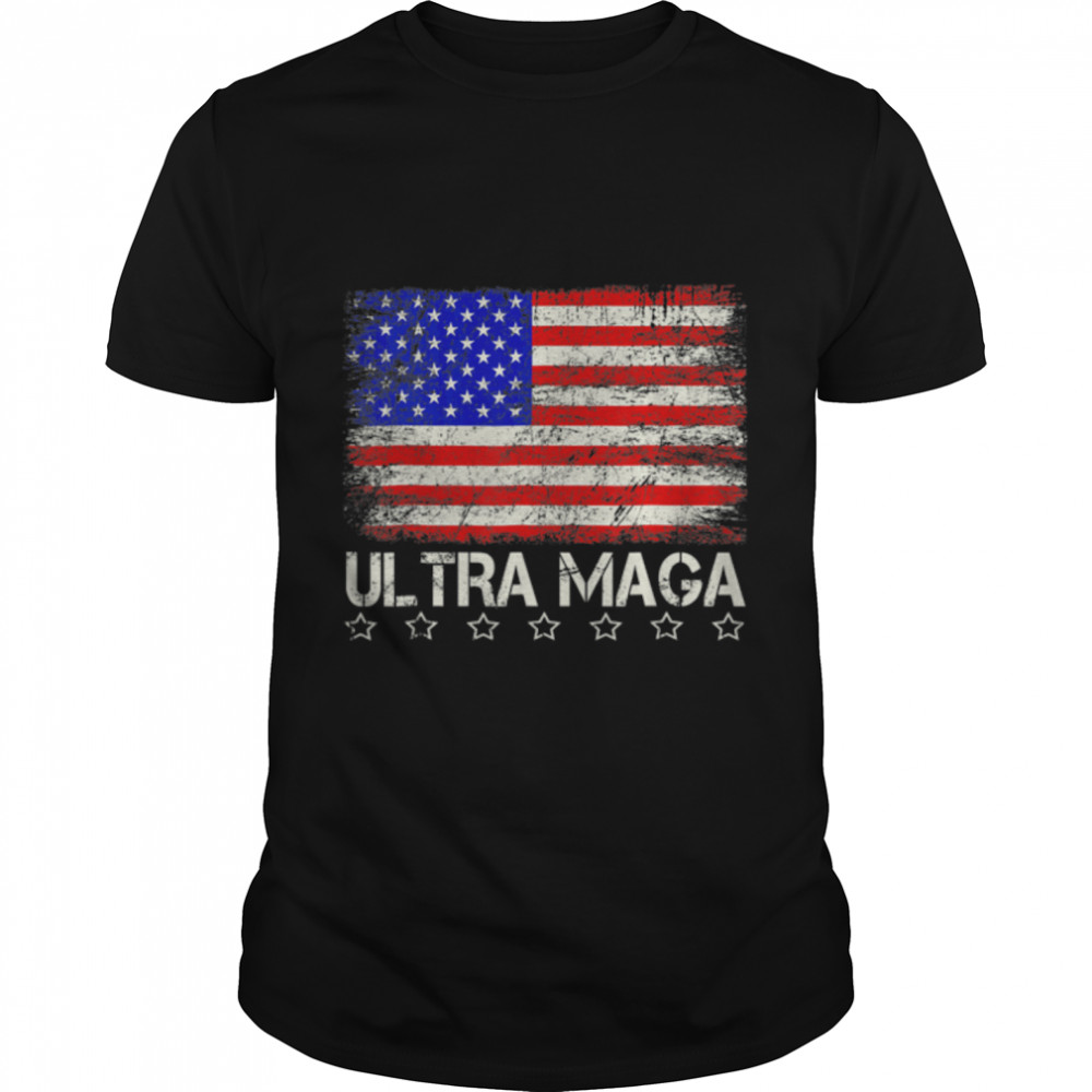Ultra Maga Proud Ultra-Maga T- B0B1BQV94G Classic Men's T-shirt