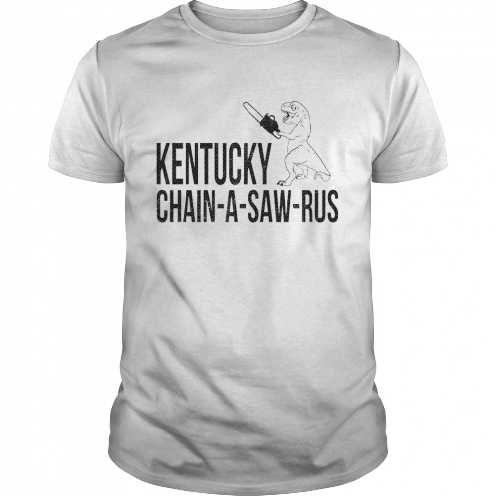 dinosaur Kentucky chain-a-saw-rus shirt Classic Men's T-shirt