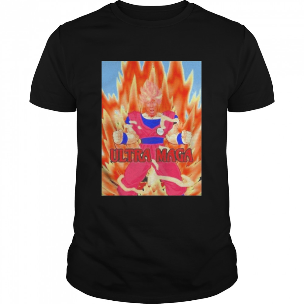 Donald Trump Ultra Maga Goku 2022 Son Goku Trump Shirt