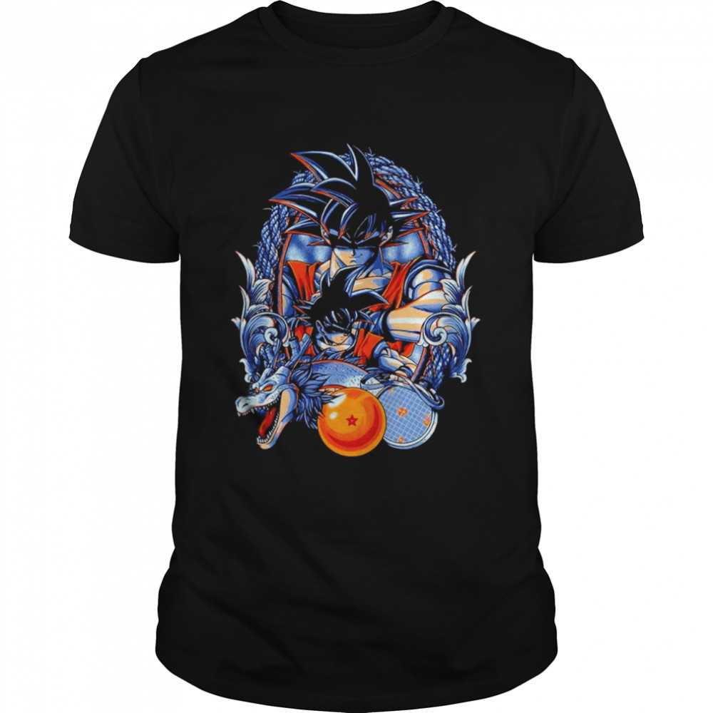 Goku Dragon Crest Shirt