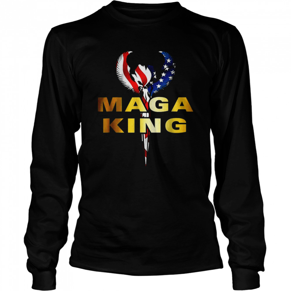 MAGA KING Is Here T- Long Sleeved T-shirt