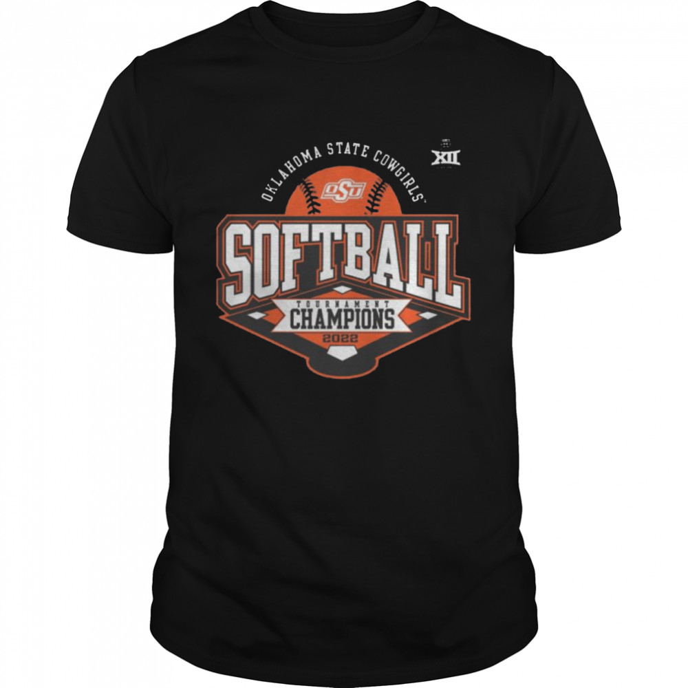 Oklahoma State Cowgirls Softball Tournament Champions 2022 Shirt