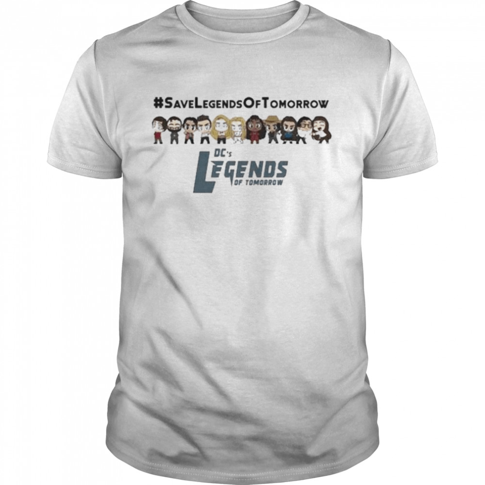 Save Legends Of Tomorrow Cartoon Characters T-Shirt