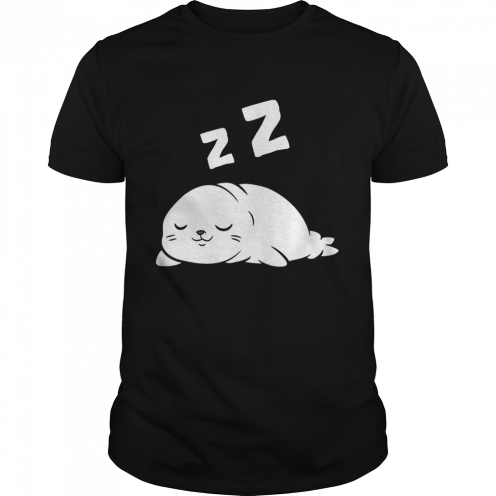 Seal Lazy Seals Pajamas Sleeping Seal Shirt