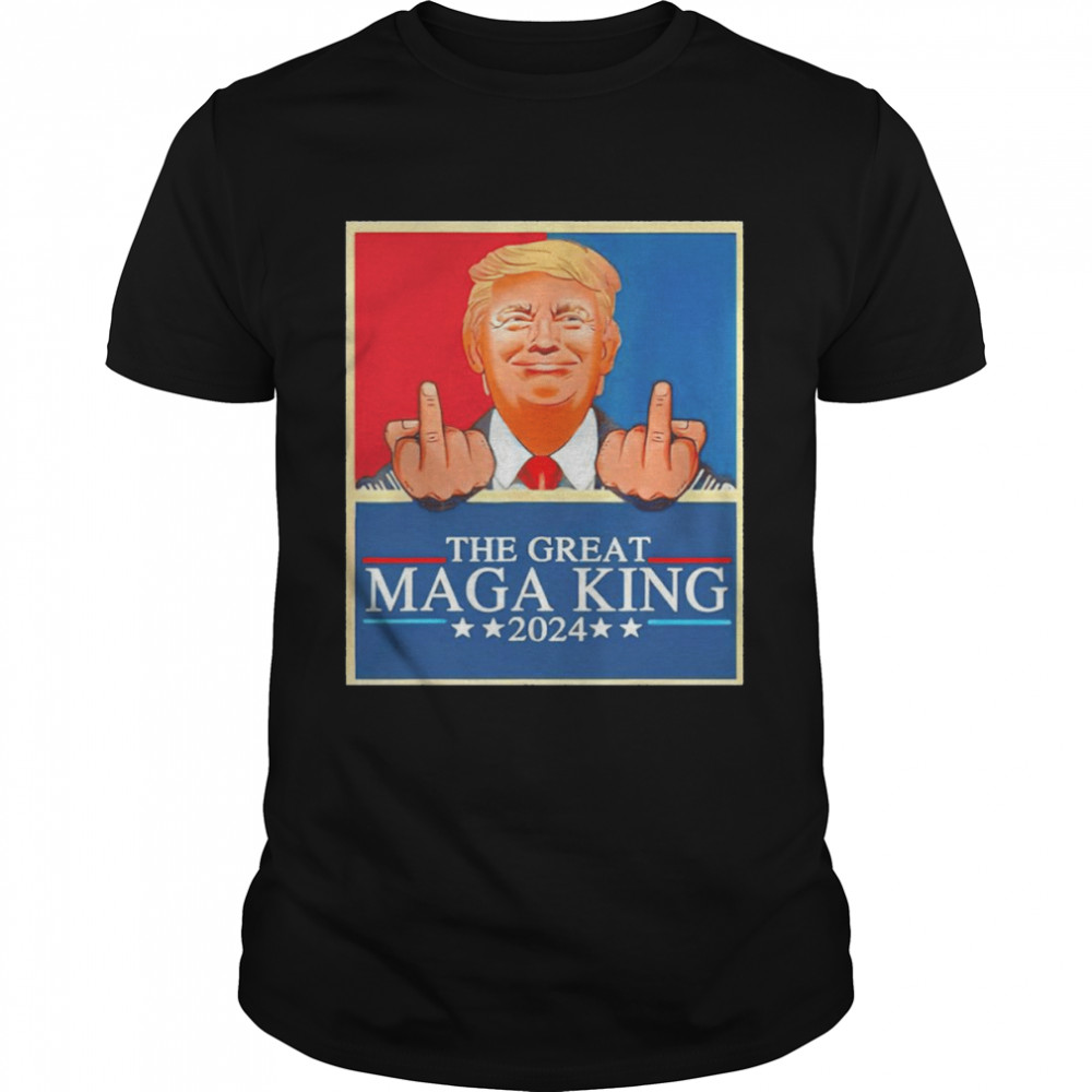 The Great Maga King Trump 2024 Republicans Shirt