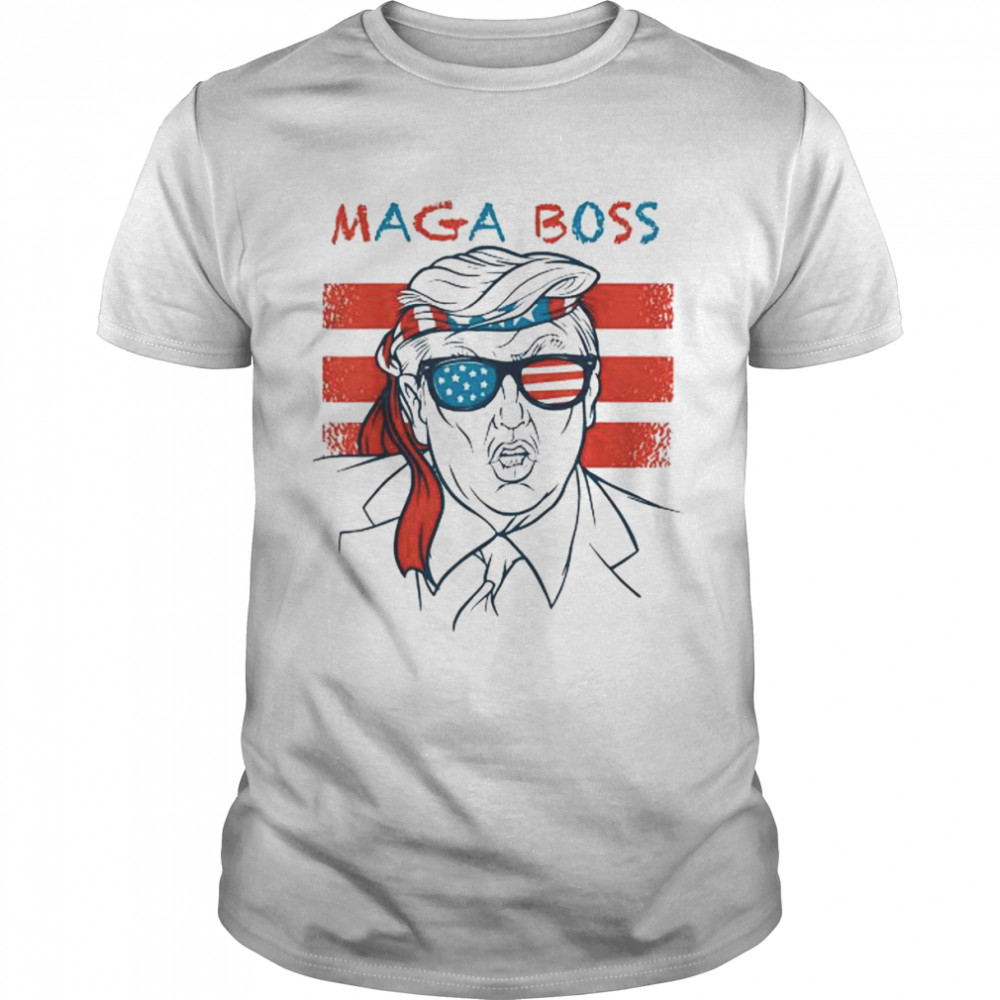 The Maga Boss Trump Maga Boss Shirt