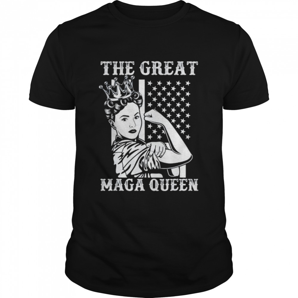 trump girl the great maga queen shirt