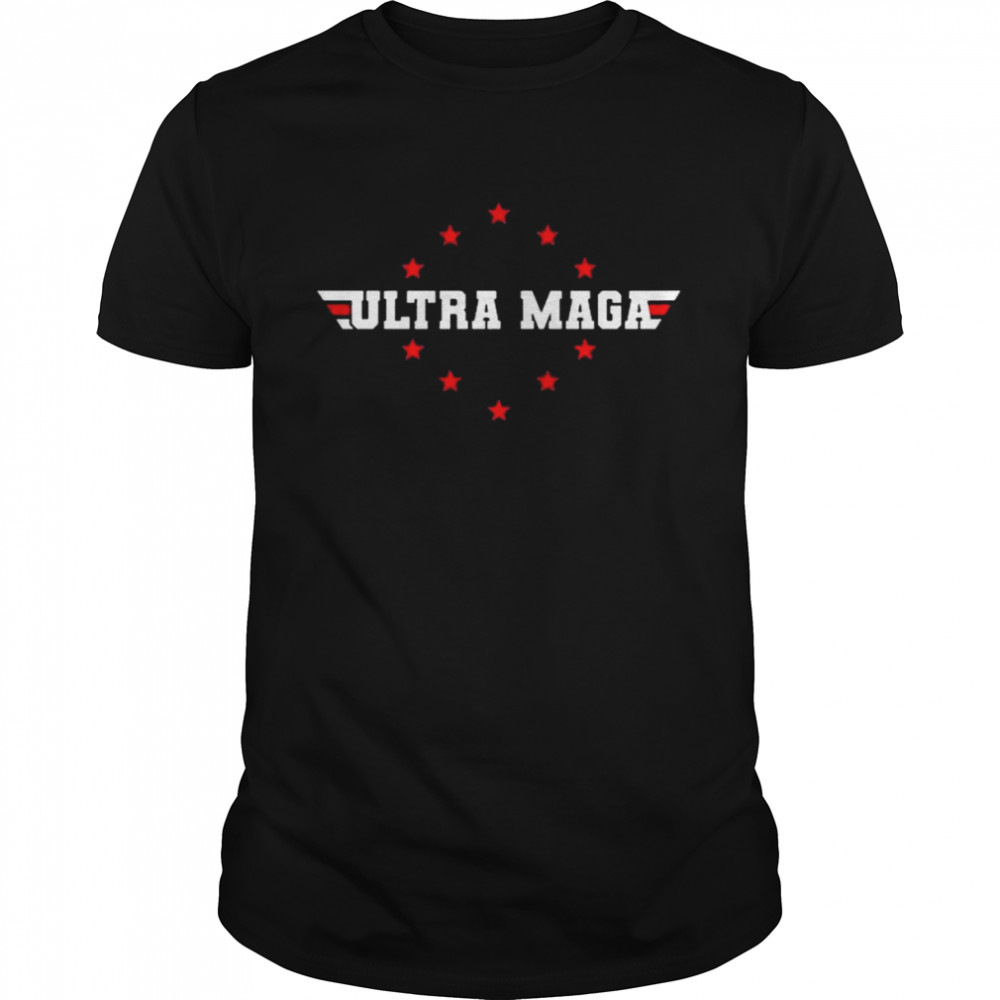 Ultra Maga Anti Biden Parody Trump 2024 T-Shirt