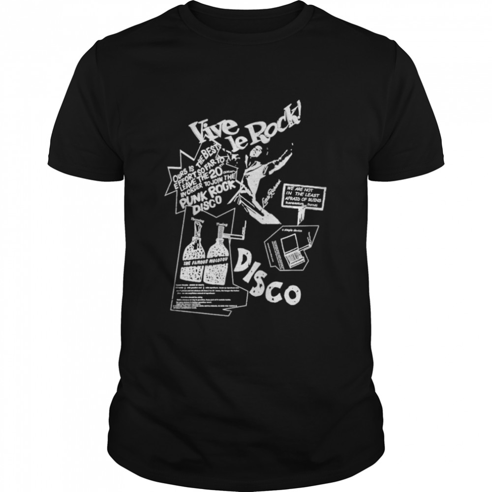 Vintage Look Vive Le Rock T-Shirt