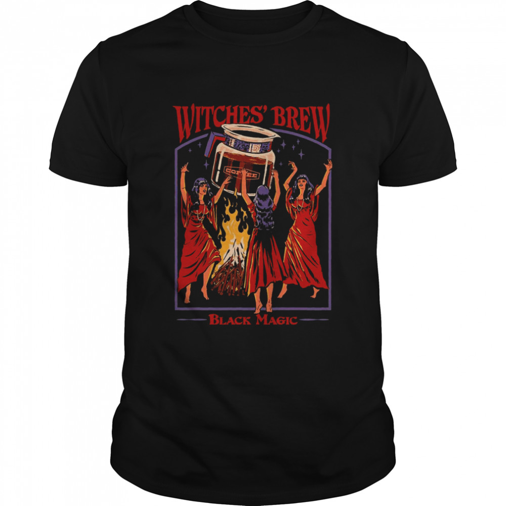 Witches’ Brew Black Magic Funny Vintage Art Shirt