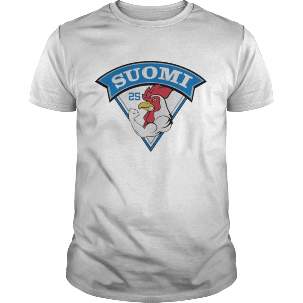 Arttu Ruotsalainen Wearing Ccm Suomi Chicken 25 Finland Hockey Lance Lysowski T- Classic Men's T-shirt