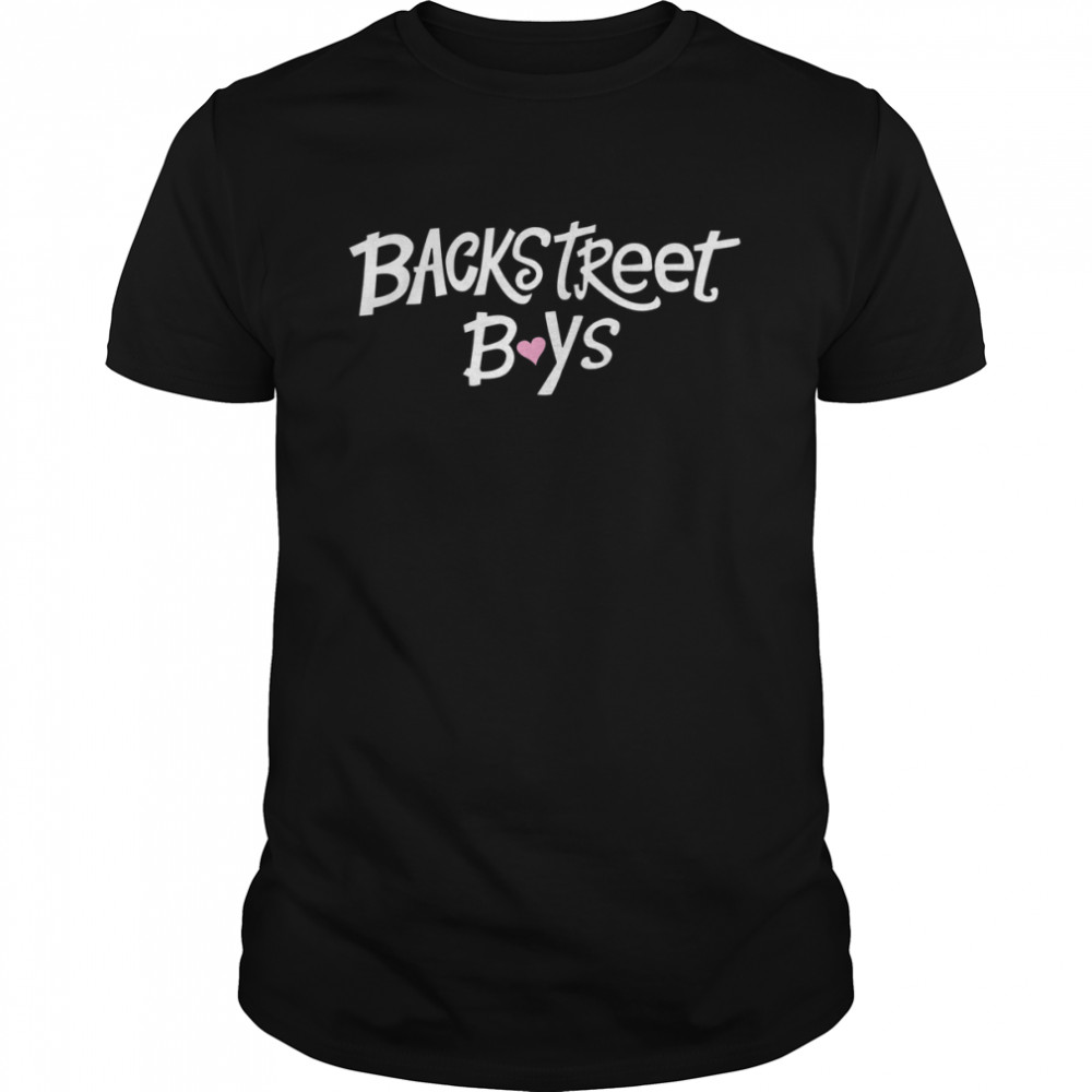 Backstreet Boys – Bsb Logo With Heart T-Shirt