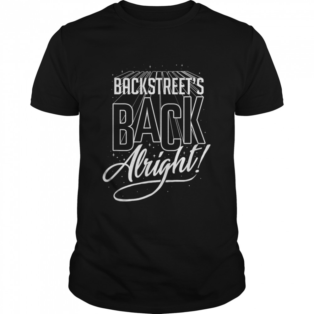 Backstreets Back Alright Cosmic T-Shirt
