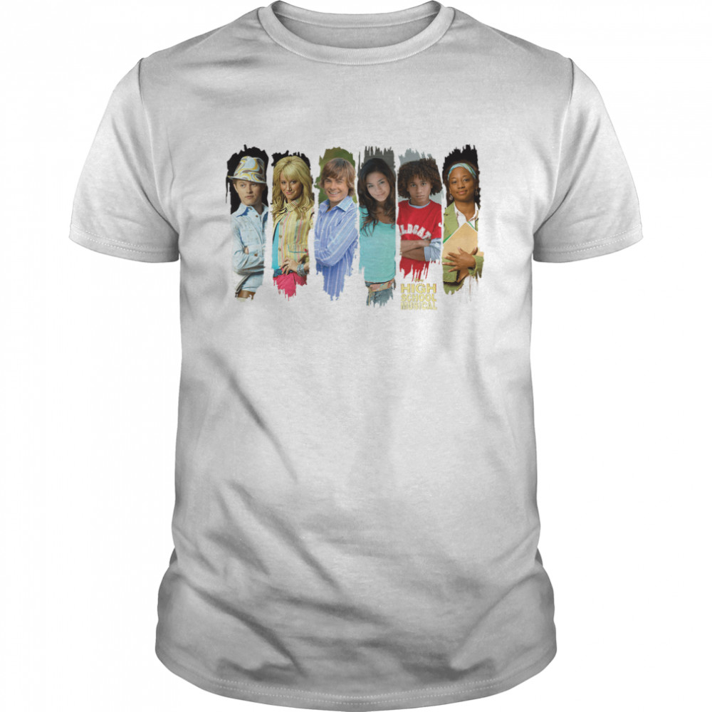 Disney Channel High School Musical Characters T- Classic Men's T-shirt